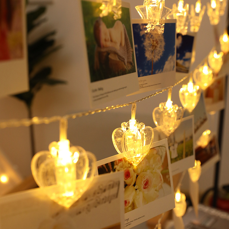 Led Fairy String Lights - Luzes de Cordão em Forma de