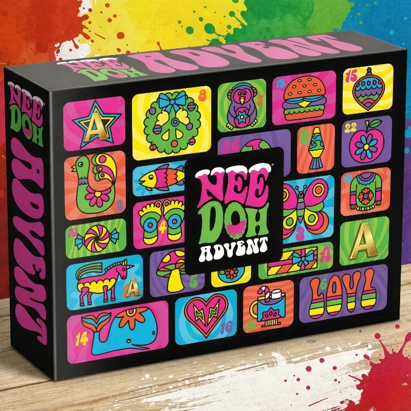 Advent Calendar Gift - Calendário do Advento NeeDoh 2026, Boneca