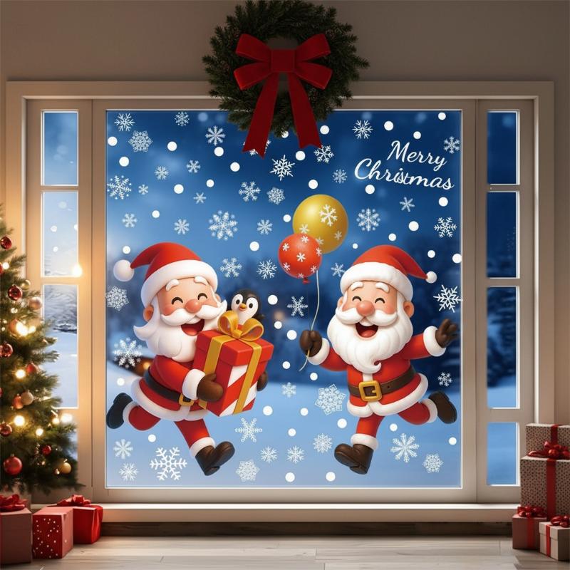 Adesivos de Natal para janelas - Snowflake Window Decal avaliação e preço