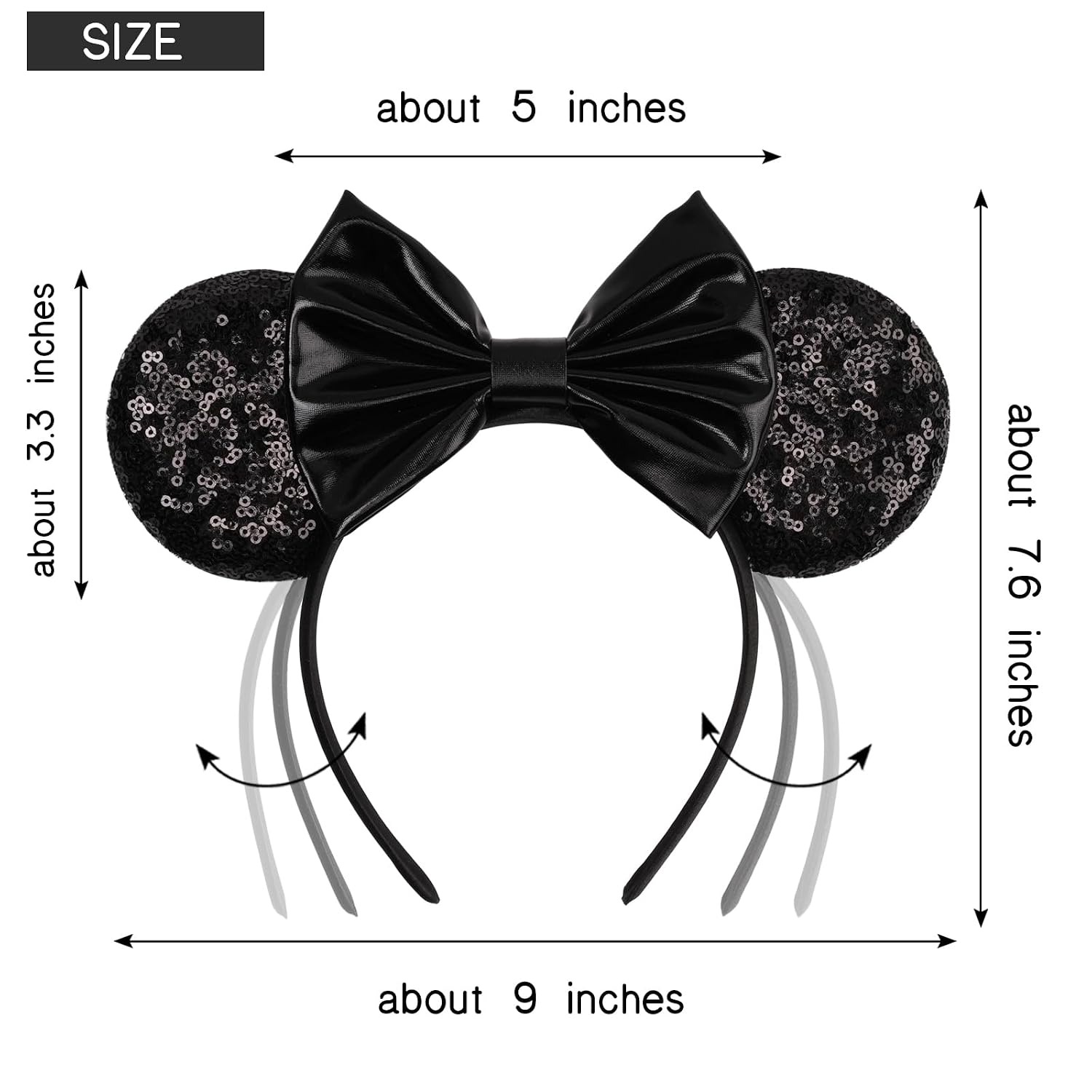 2 Peças/Conjuntos de Tiara de  - Ribbon Bow Gift avaliação e preço