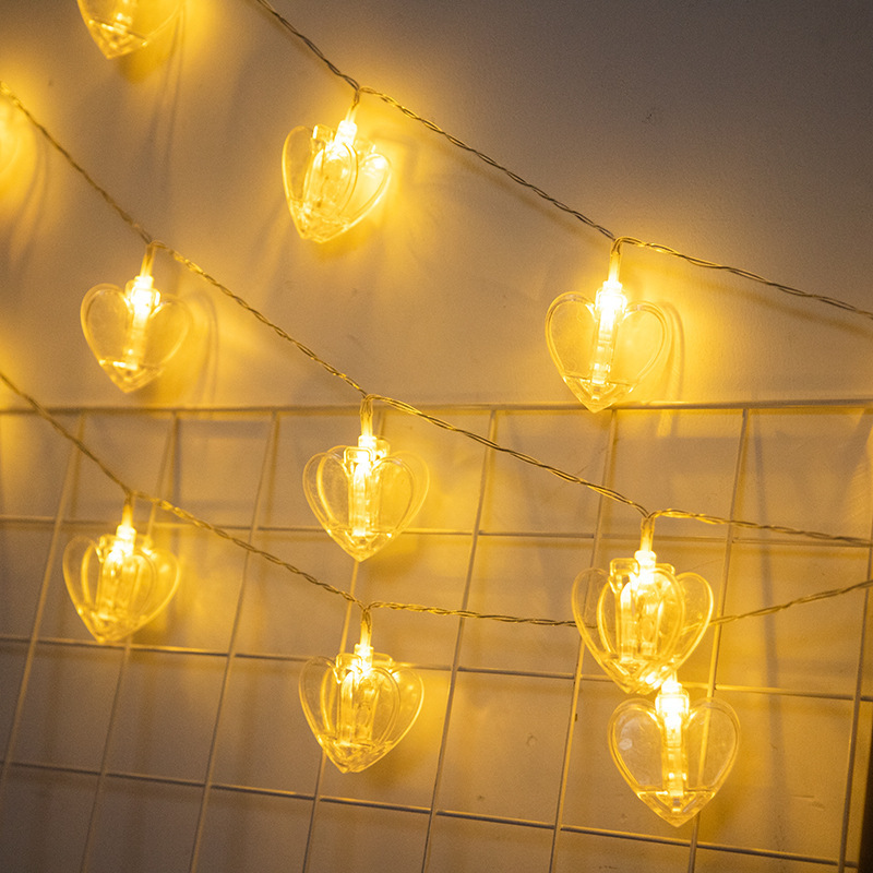 Luzes de Cordão em Forma de Co - Led Fairy String Lights avaliação e preço