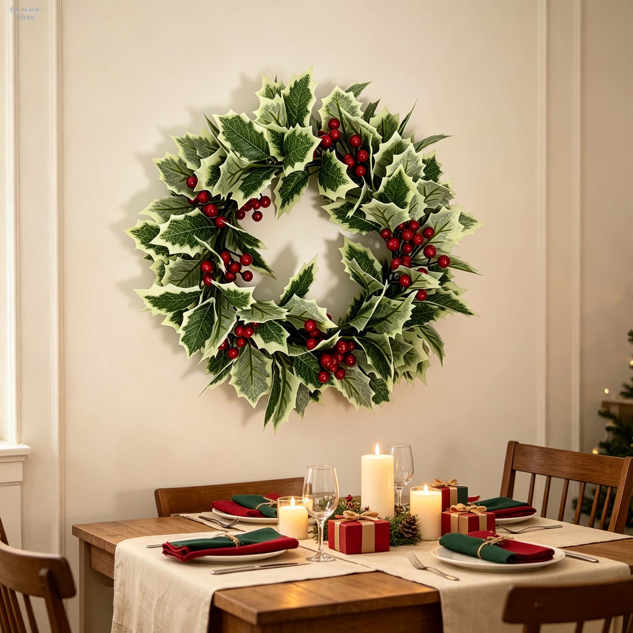Guirlanda de Natal Artificial  - Christmas Wreath Fake avaliação e preço