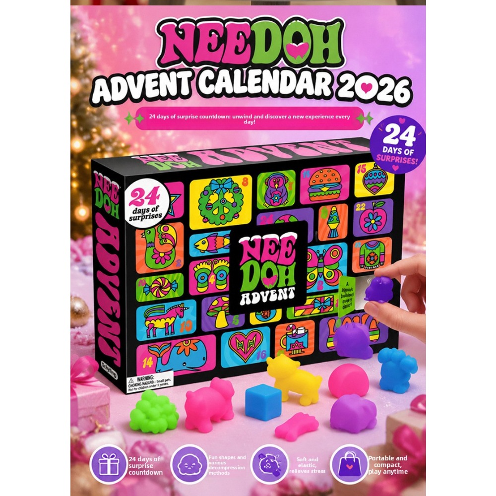 Calendário do Advento NeeDoh 2 - Advent Calendar Gift avaliação e preço
