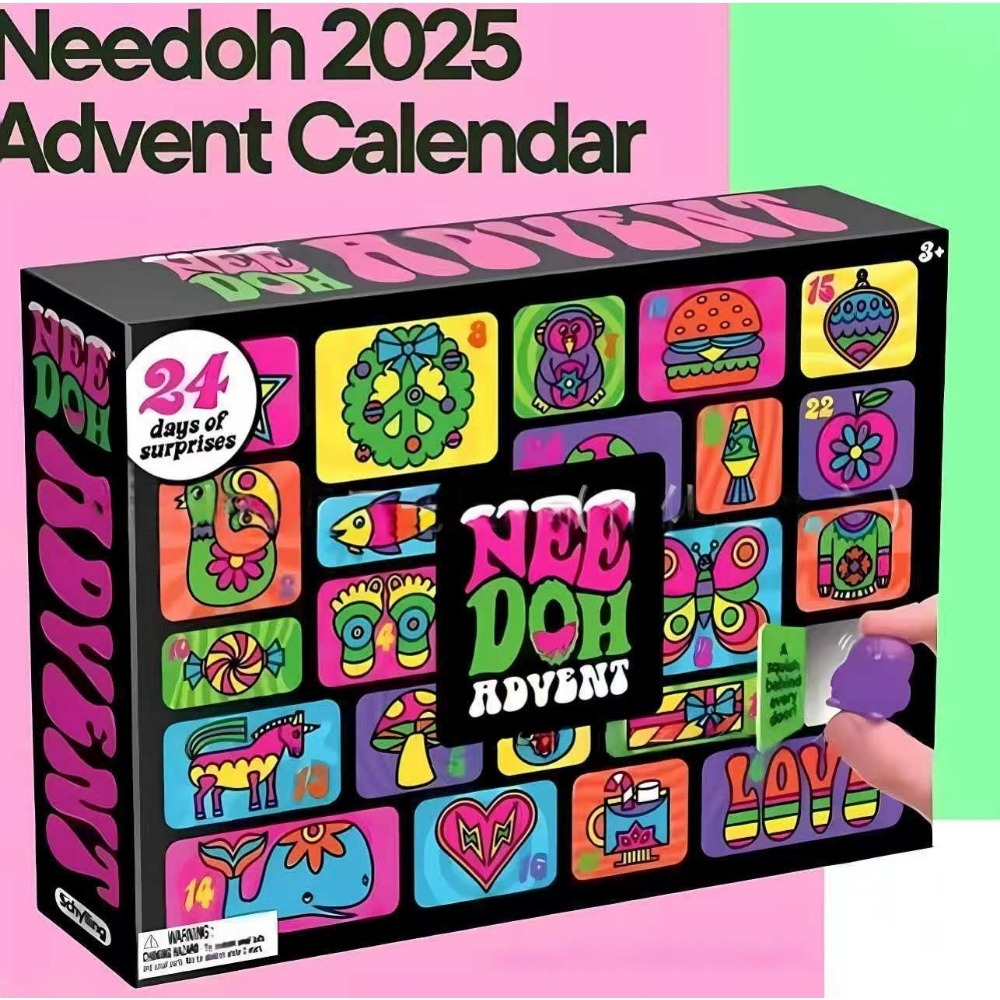 Calendário do Advento NeeDoh 2 - Advent Calendar Gift avaliação e preço
