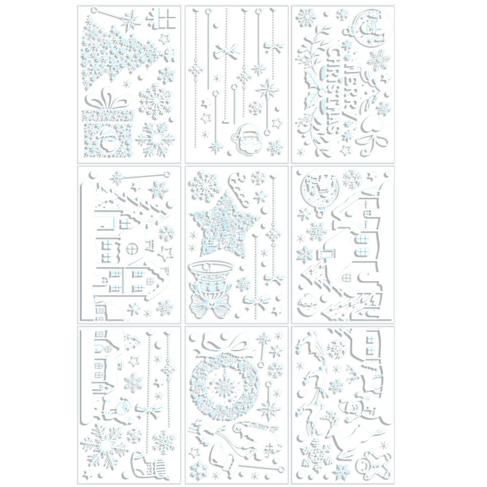 Adesivos grandes para janelas  - Snowflake Window Decal avaliação e preço