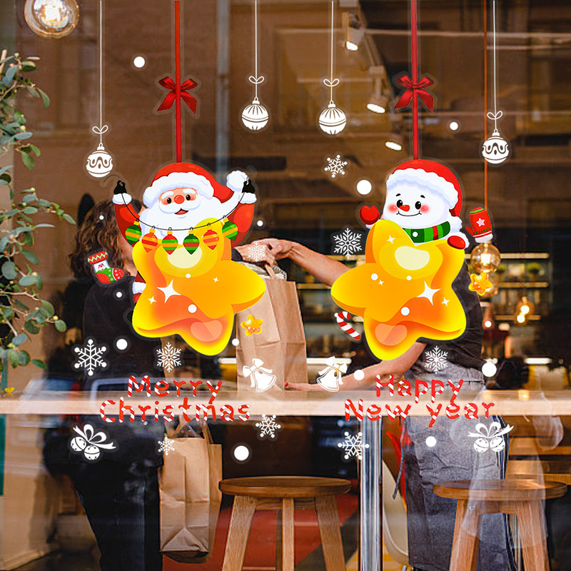Adesivos de Natal para janelas - Snowflake Window Decal avaliação e preço